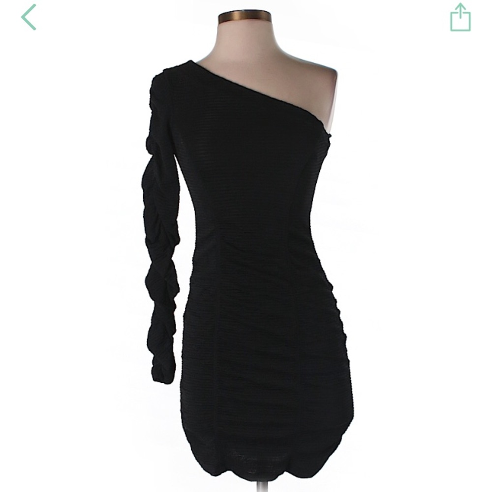 BCBG black cocktail dress