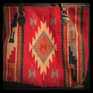 Saddle blanket bag/purse