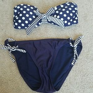 Polka dot bikini