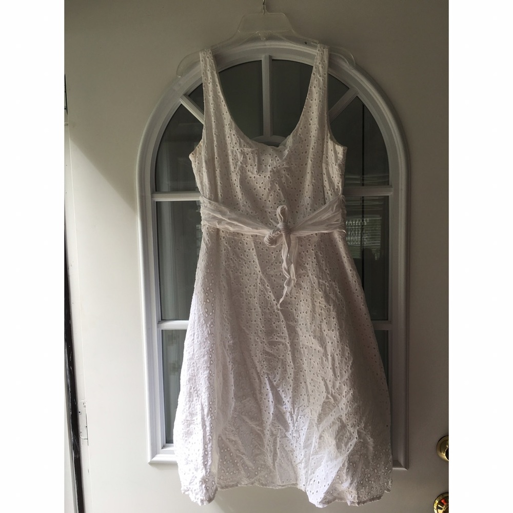 White summer dress