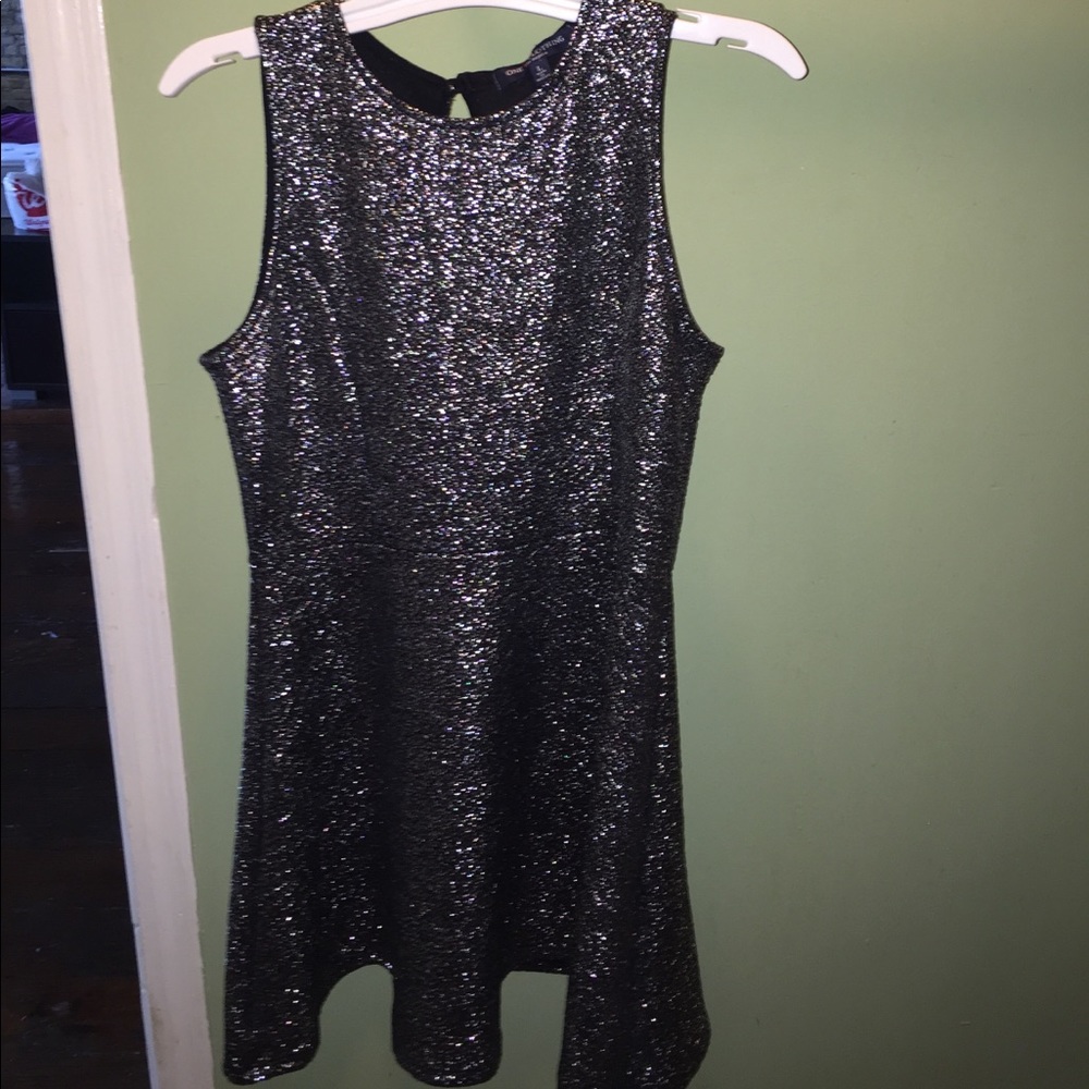 Black sparkly dress