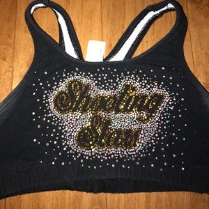 shooting stars sports bra