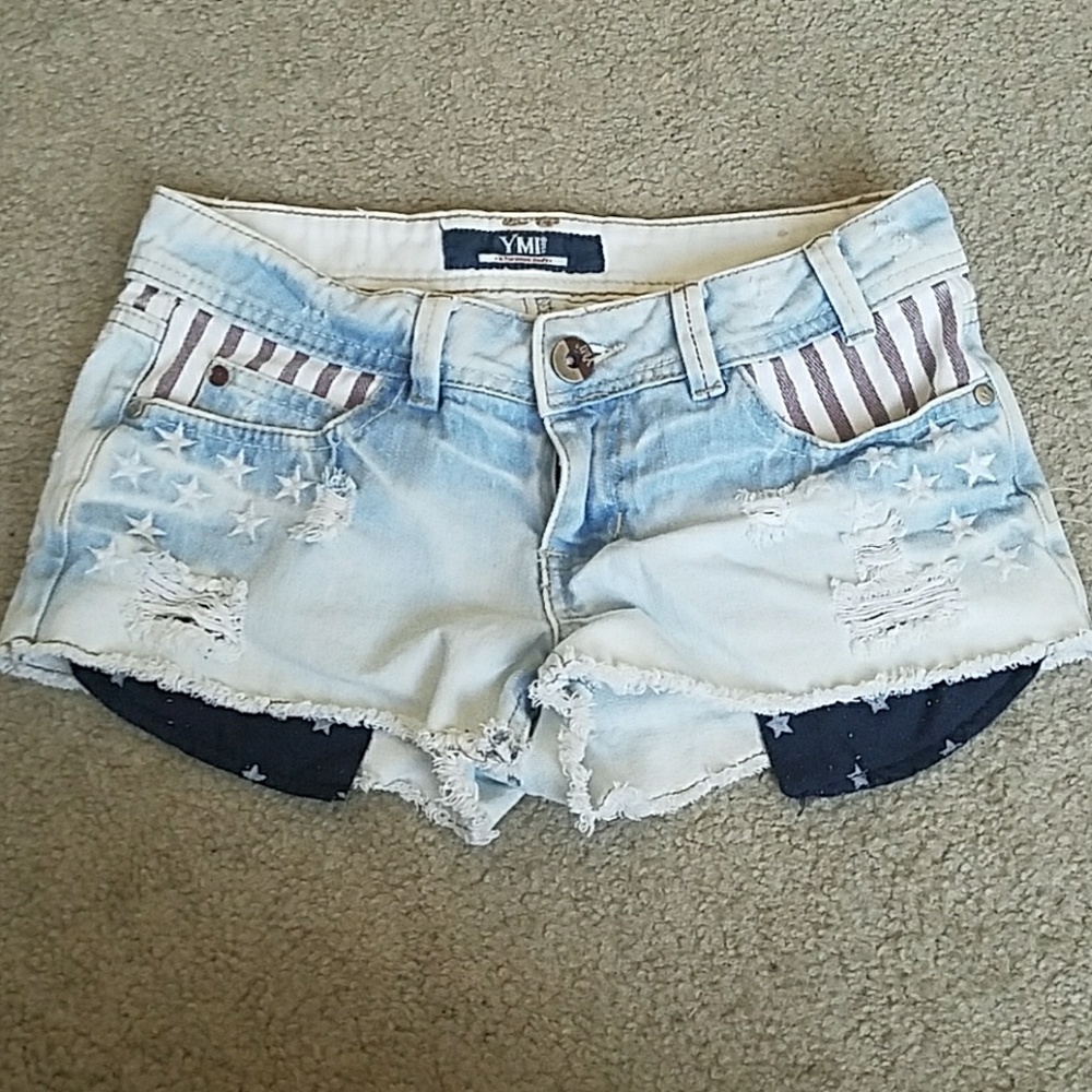 American themed shorts