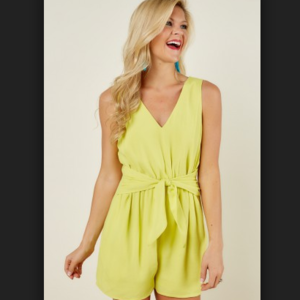 Yellow Romper