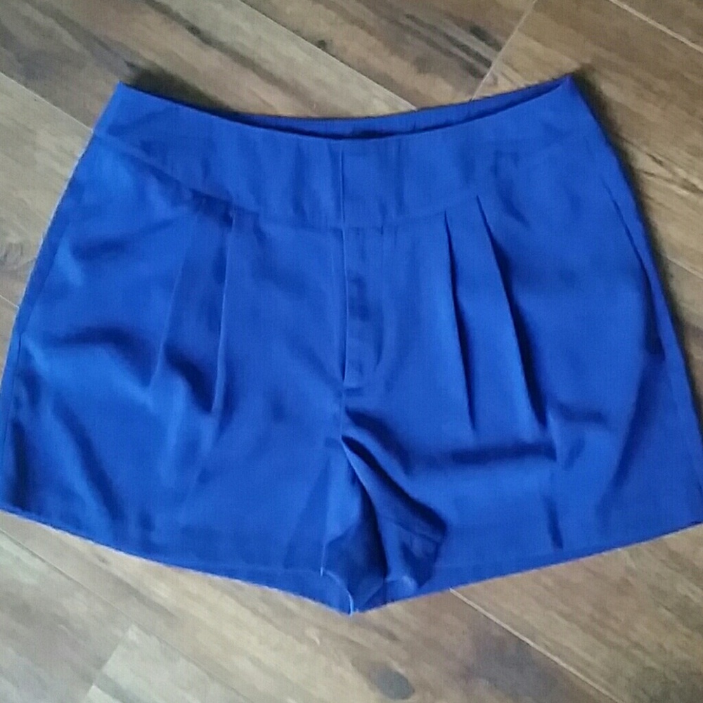 Jennifer lopez dress shorts sz 10 blue