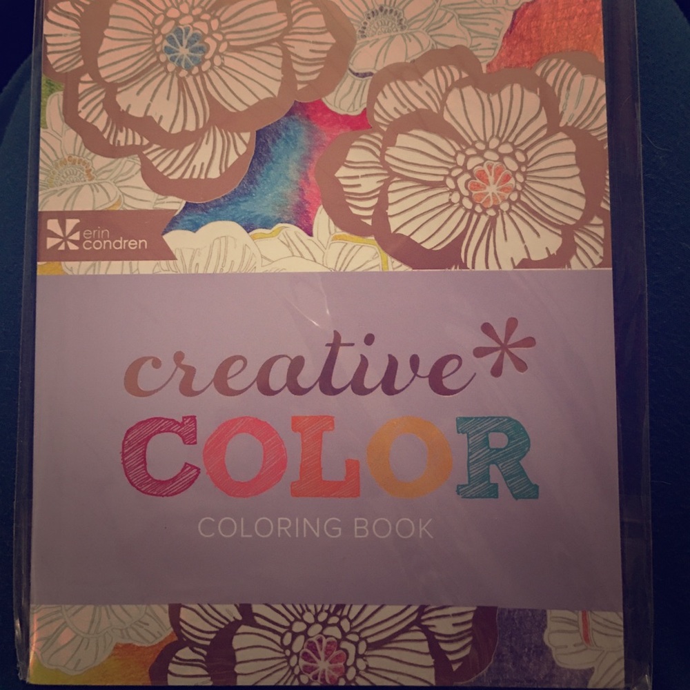 Erin Condren Coloring book and dual-tip markers