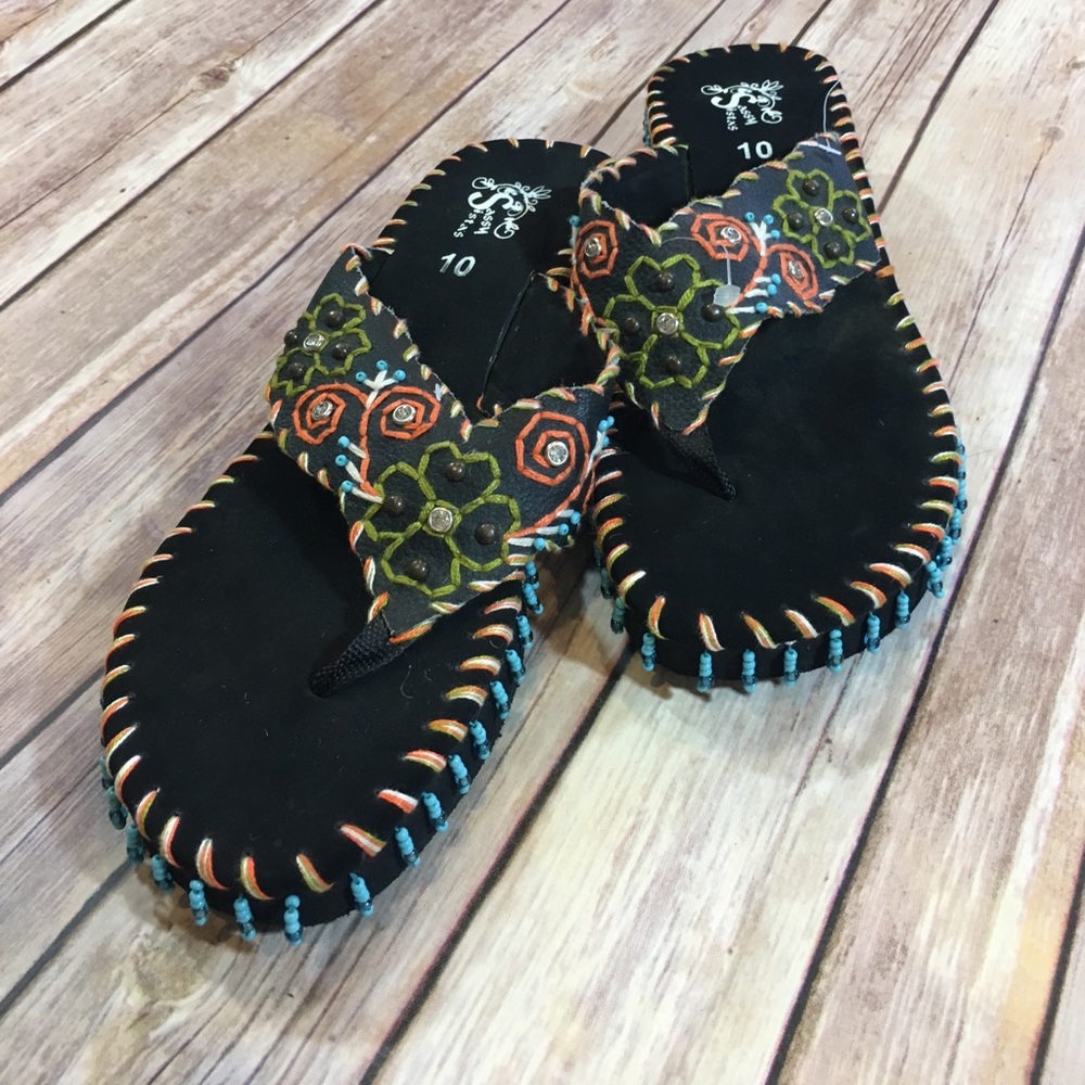 Sassy Sista flip flops