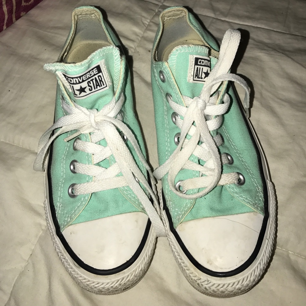 Teal converse