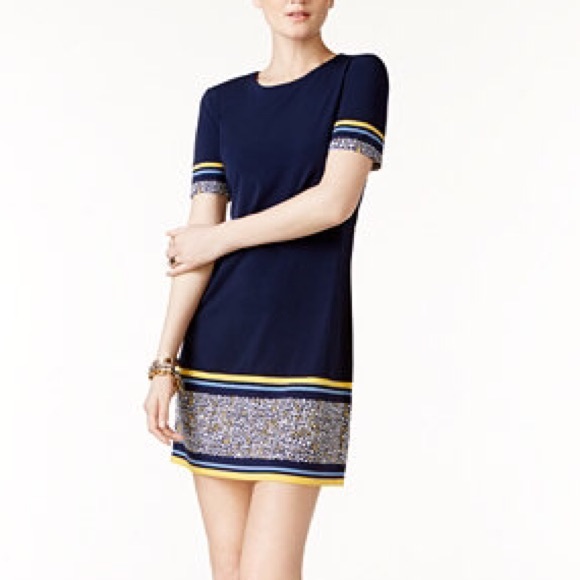 MICHAEL Michael Kors Dresses & Skirts - MICHAEL Michael Kors border-print sheath dress.