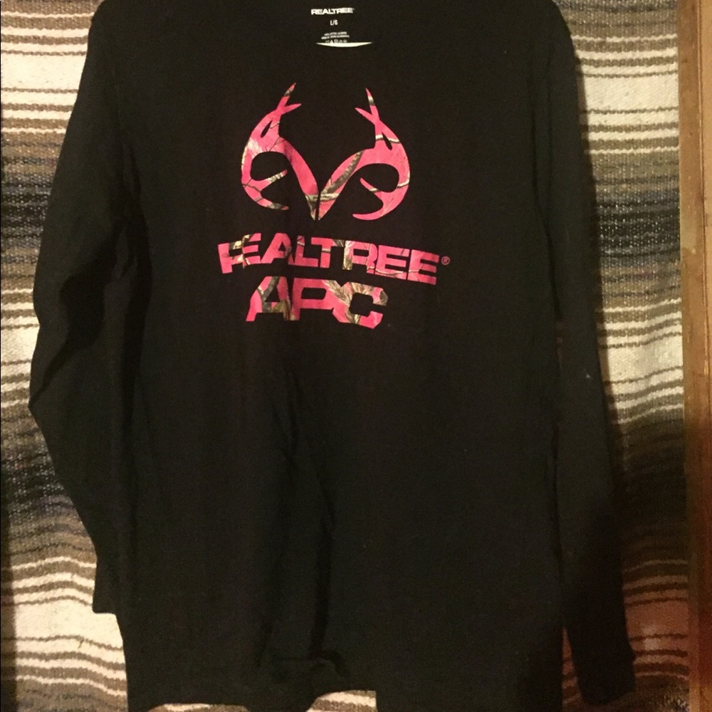 Long sleeve real tree shirt