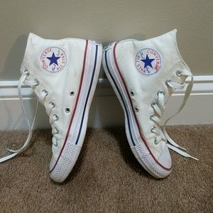 White high top Chucks