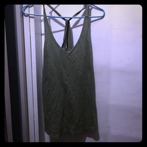 Olive Green Tank Top