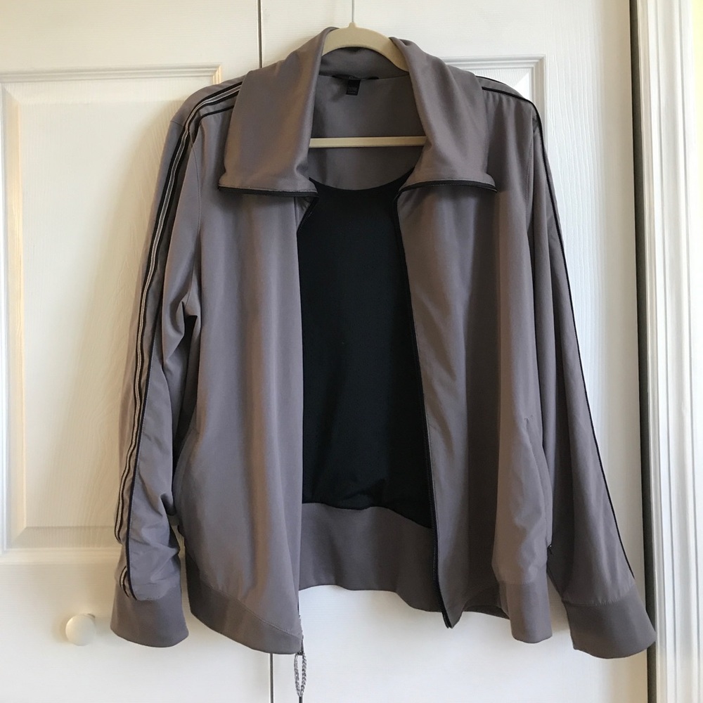 Soma Intimates purple zip up jacket