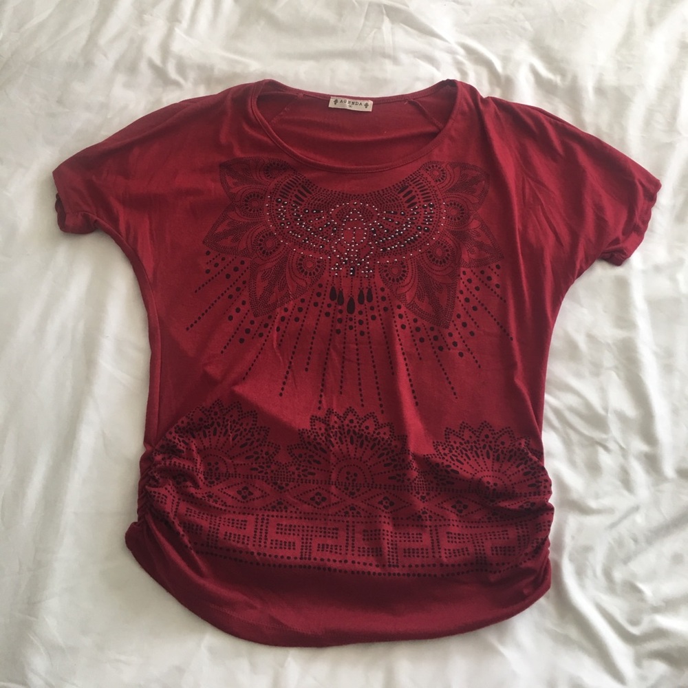 Donating in an hour! Final sale Red shirt