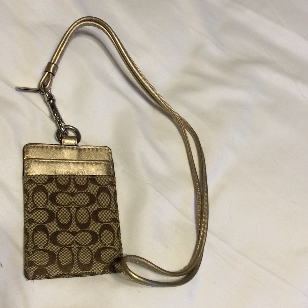Coach lanyard