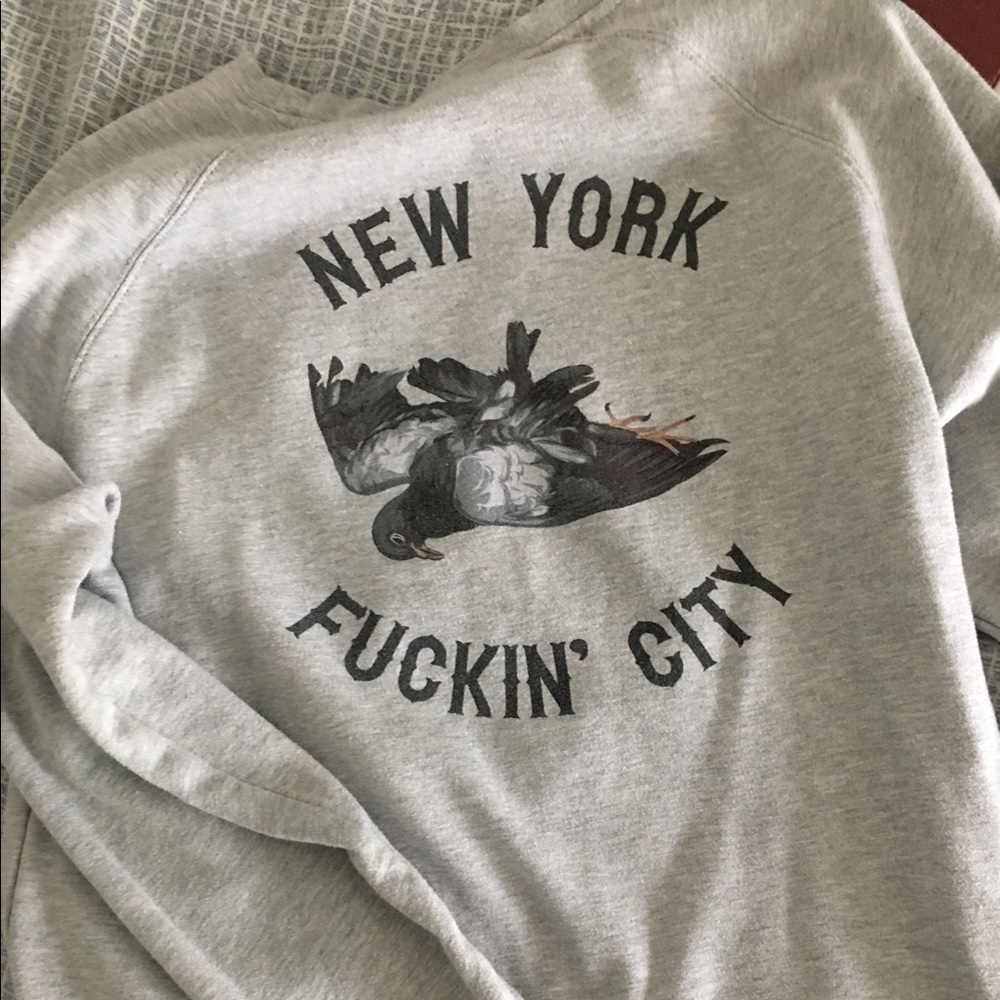 New York fucking city crewneck sweatshirt