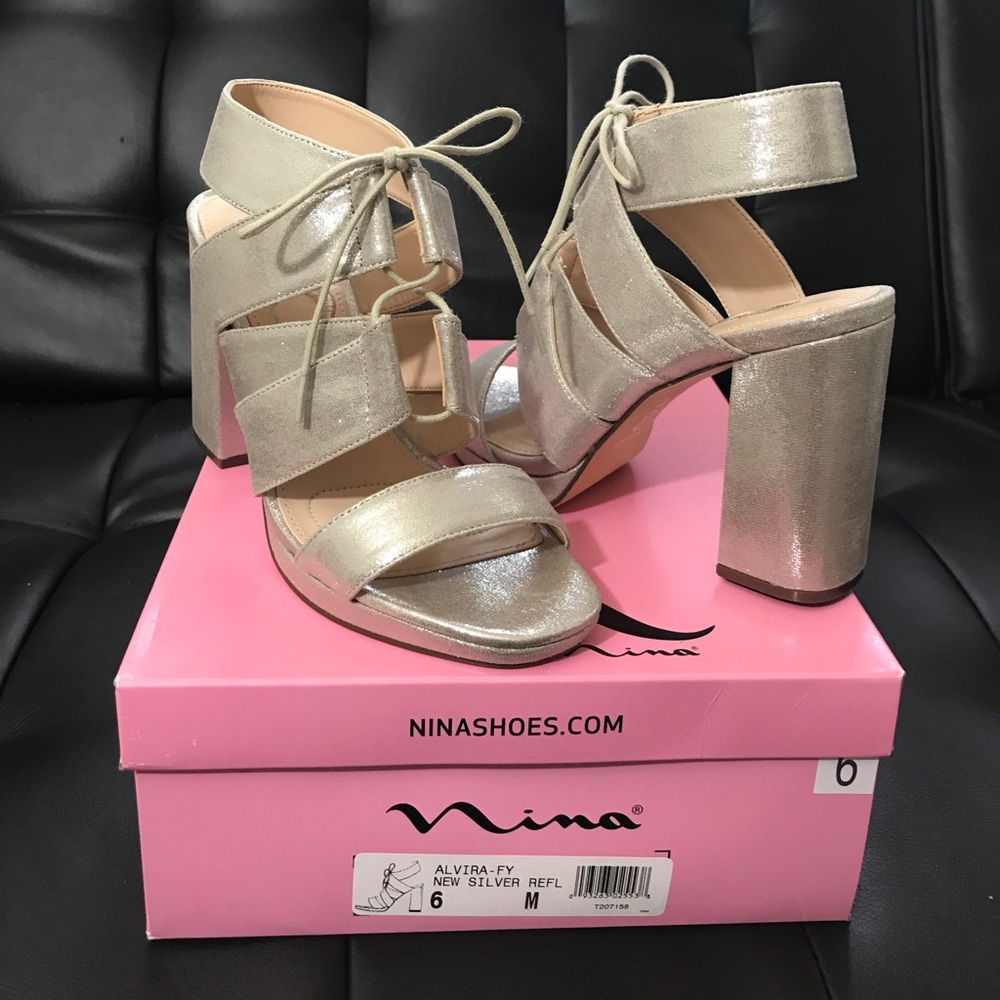 Brand New Gold Heels
