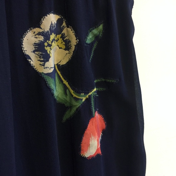 Jill Stuart poppy dress 100% silk dry clean only - Picture 4 of 8