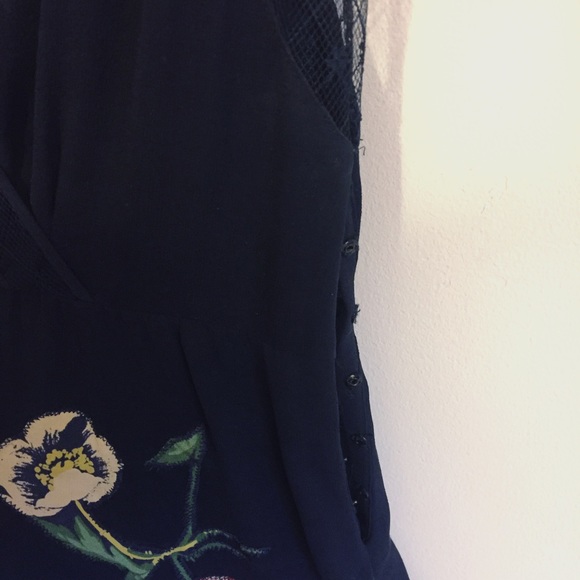 Jill Stuart poppy dress 100% silk dry clean only - Picture 5 of 8