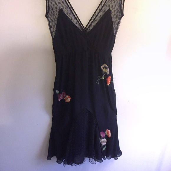 Jill Stuart poppy dress 100% silk dry clean only - Picture 7 of 8