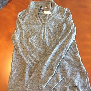 aerie lightweight quarter-zip sweatshirt