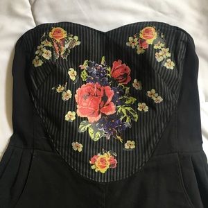 ⚡️SALE⚡️Tube-top Romper with structured ribbing