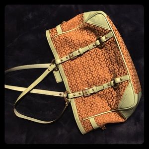 Medium size coach bag