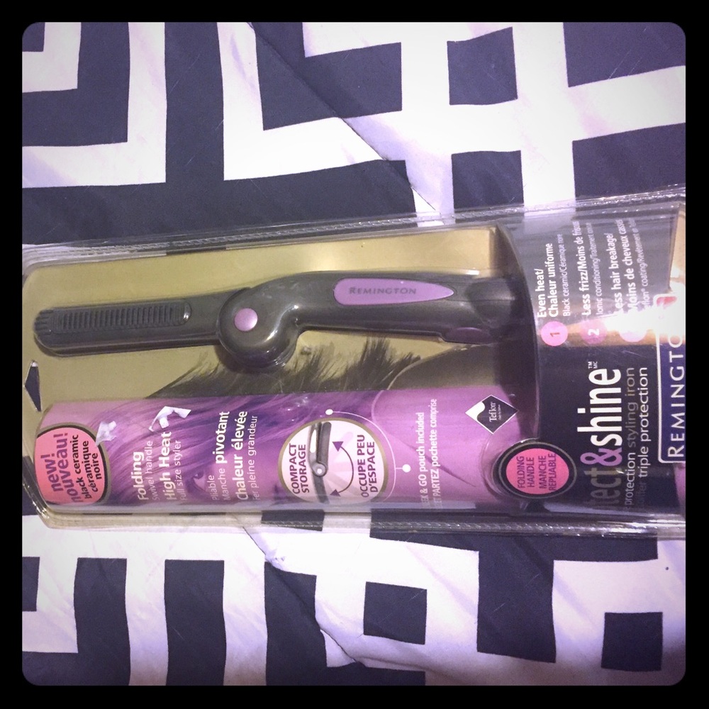 Triple protection styling iron