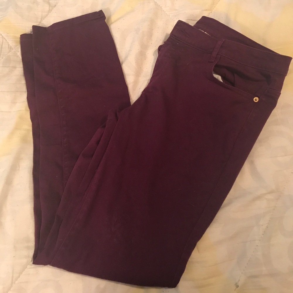 Miss Tina Dark Purple Jeans