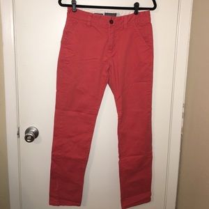 Hawkings McGill Skinny Coral Men's Pants 30x30