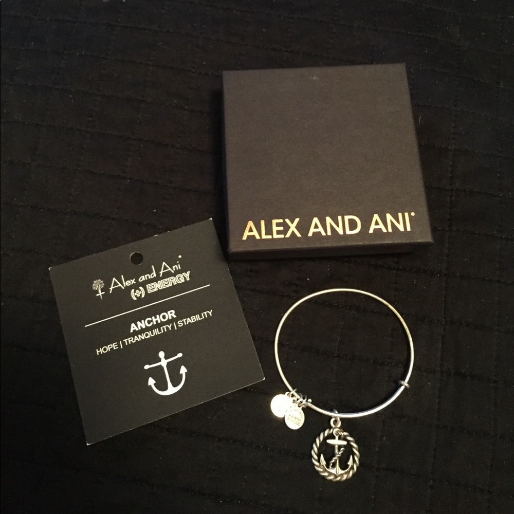 Alex and Ani Anchor Bangle