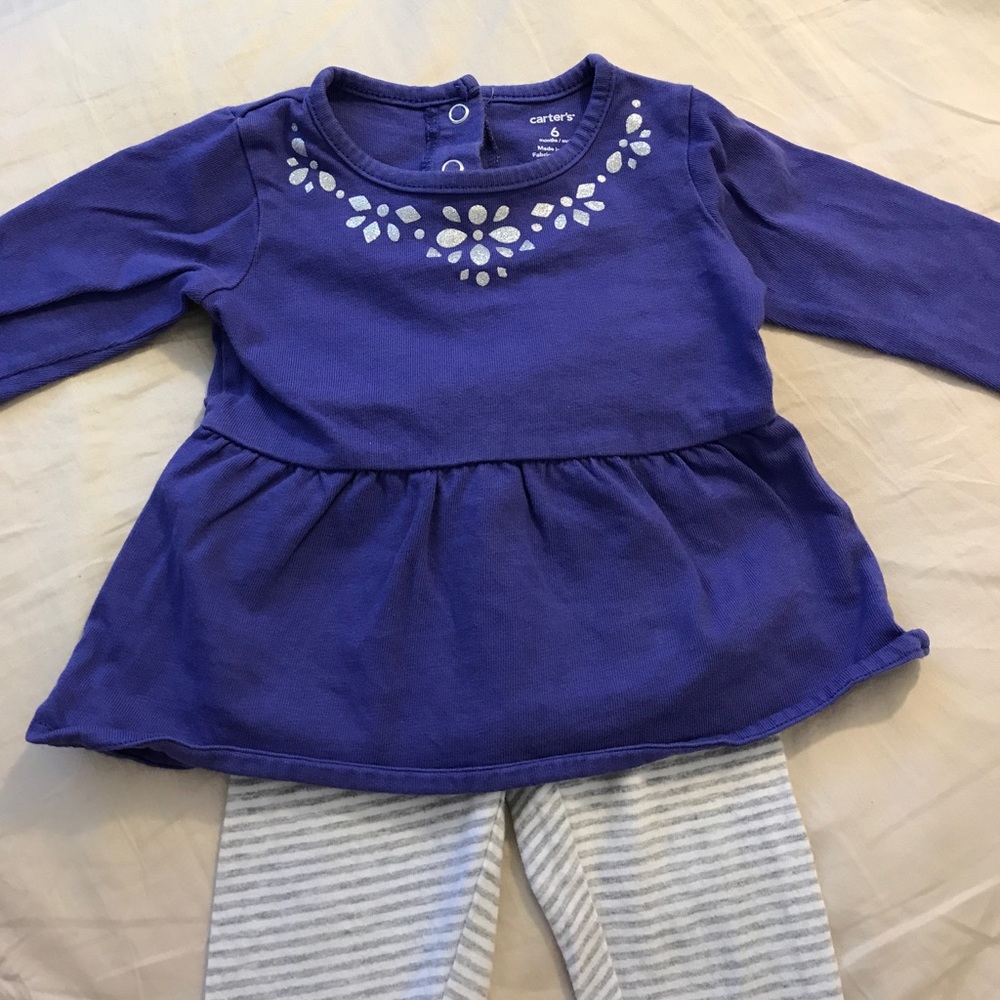 Carter's 2 Piece Set Baby Girl 6 months
