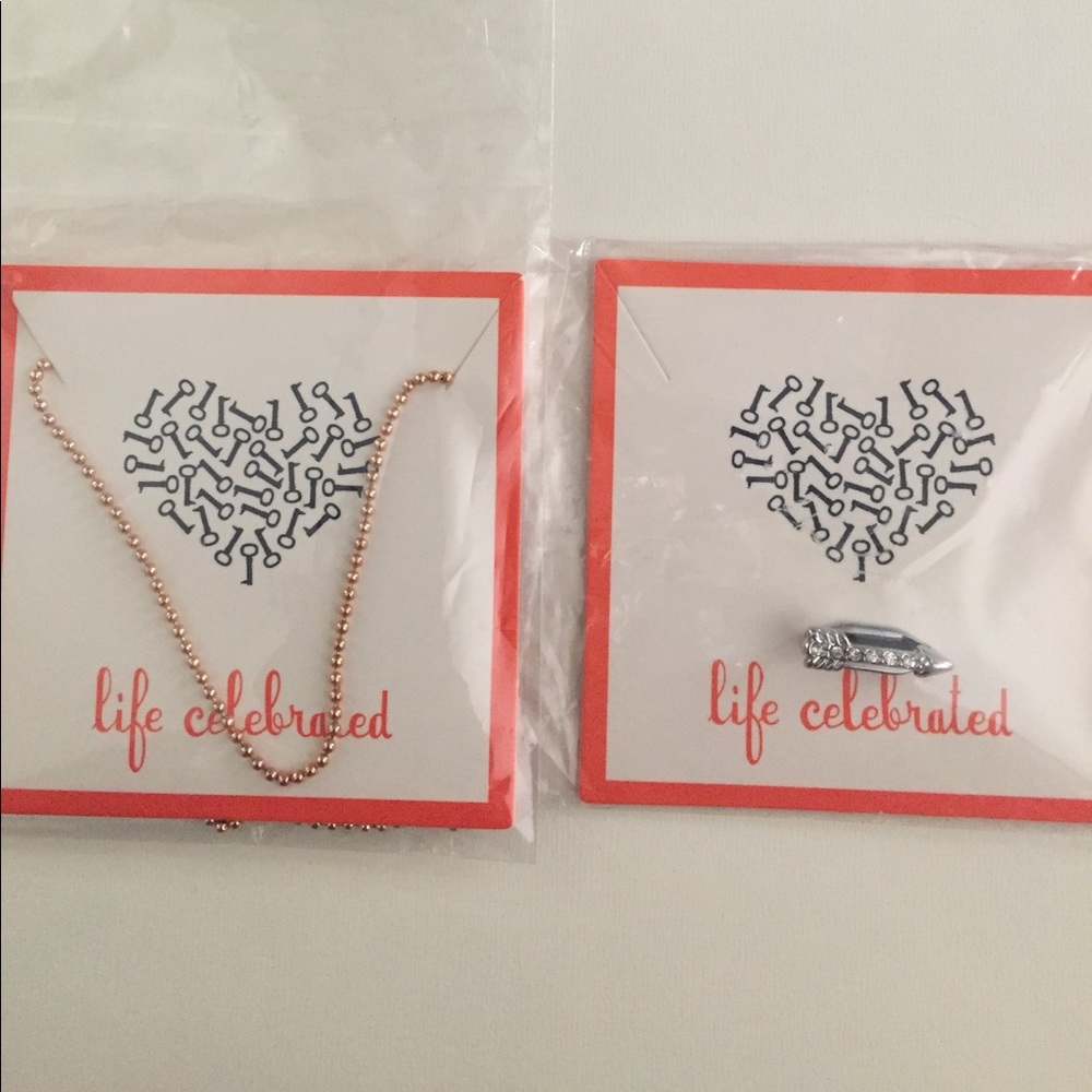 Keep Collective Silver Arrow and Rose Gold Chain