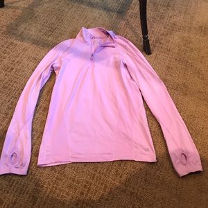 Gap Fit quarterzip top with thumbholes