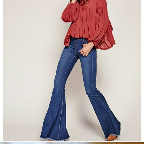 Free People Denim - Free People Big Bell Boho Jeans