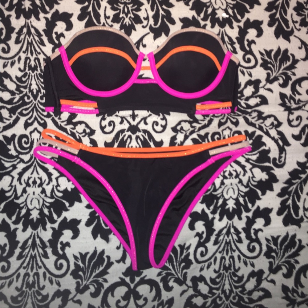 Victoria's Secret neon bikini
