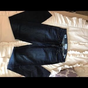 Lucky brand "Charlie skinny" dark wash jeans