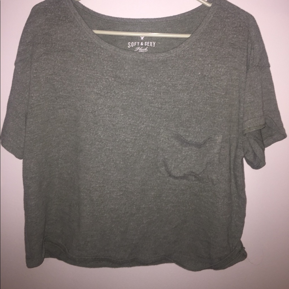 A soft olive green tshirt