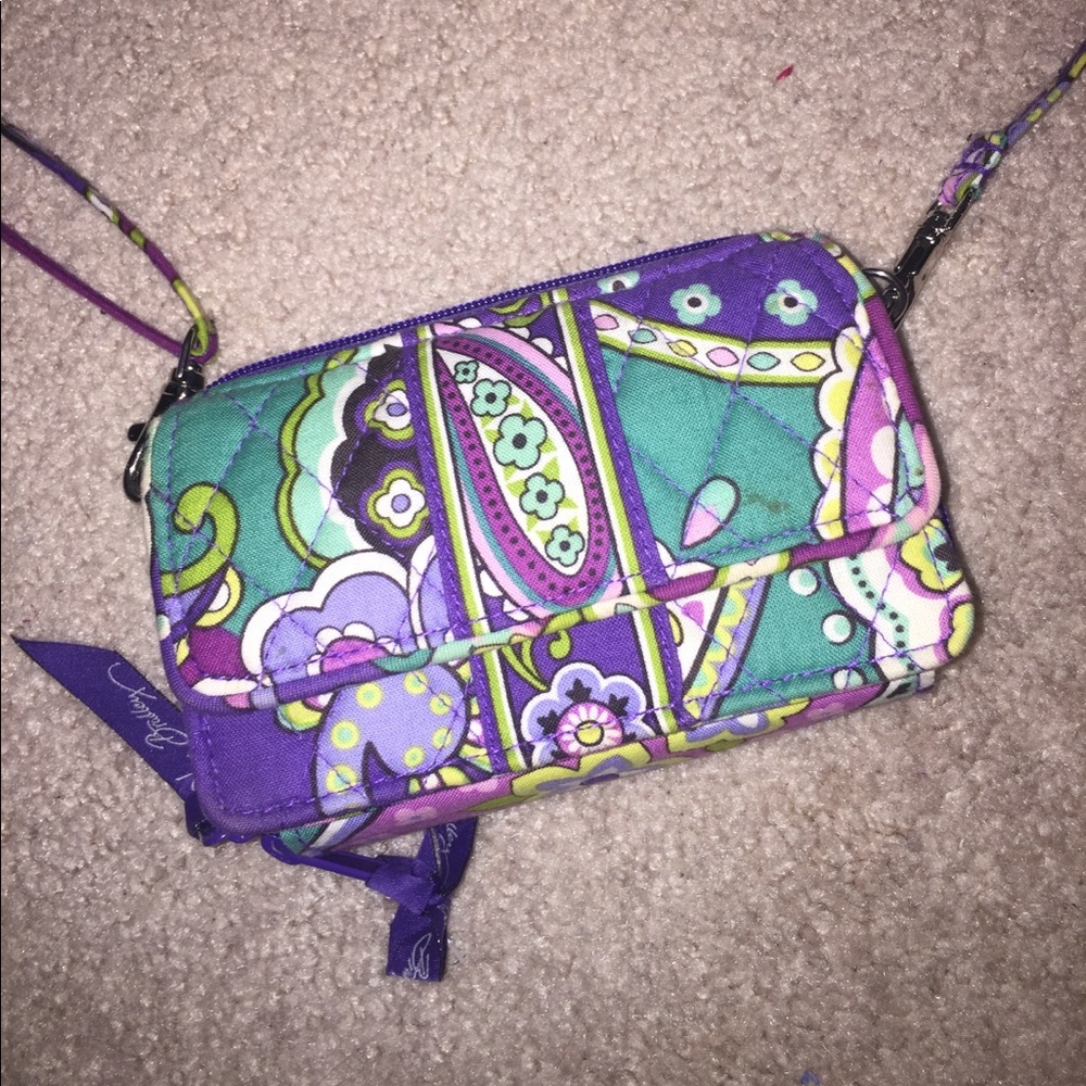 Vera Bradley crossbody wristlet