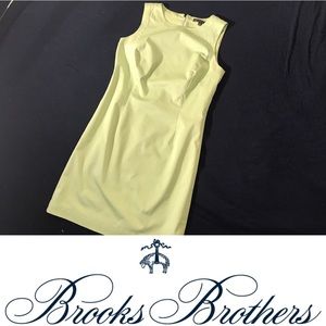 Brooks Brothers Celadon Sheath Dress size 6
