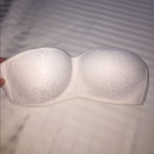 PINK push up bandeau bra