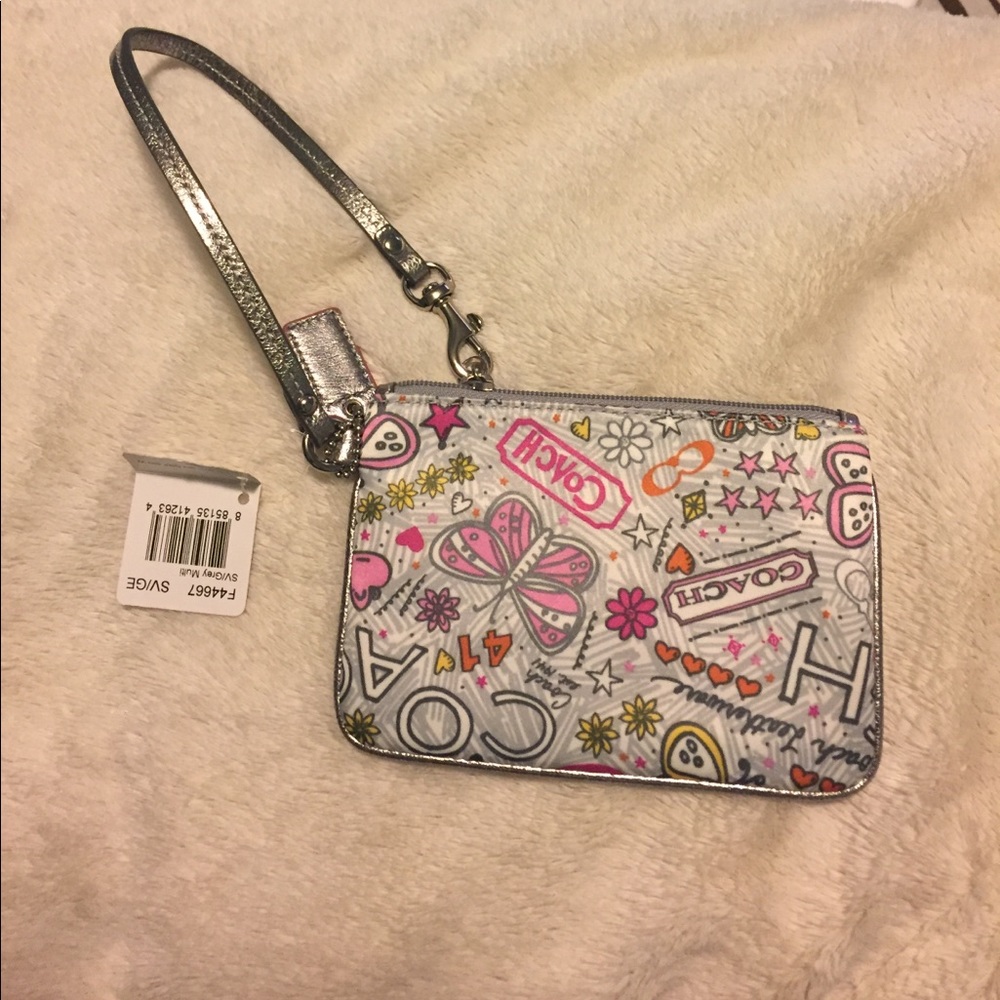 New coach wristlet