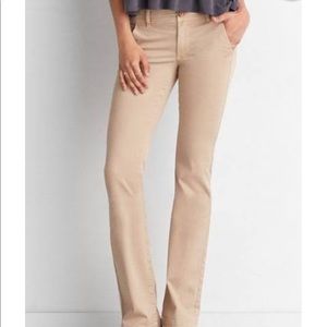 American eagle kick boot khakis
