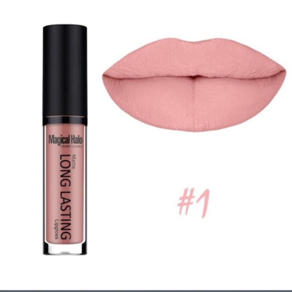 Moisturizing Waterproof Matte Lipgloss - Picture 2 of 3