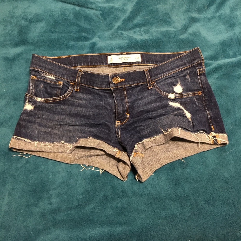 Abercrombie jean shorts
