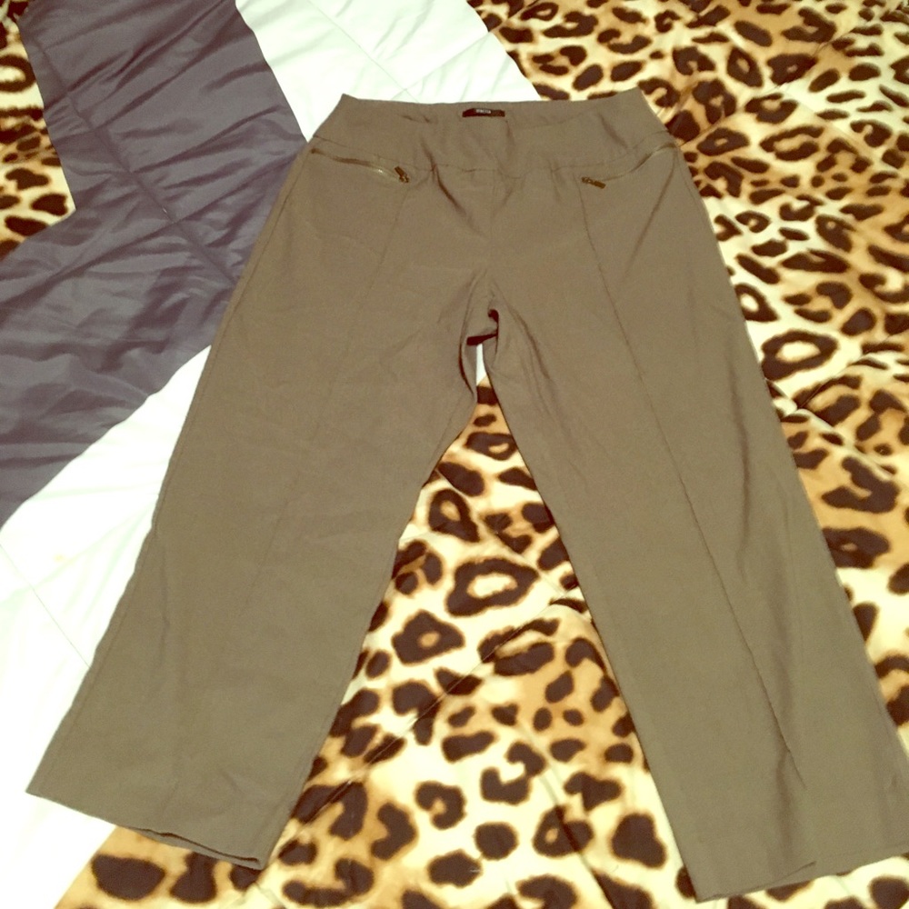 Stretchy Capri Slacks
