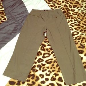 Stretchy Capri Slacks
