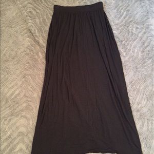 LOFT black maxi skirt!