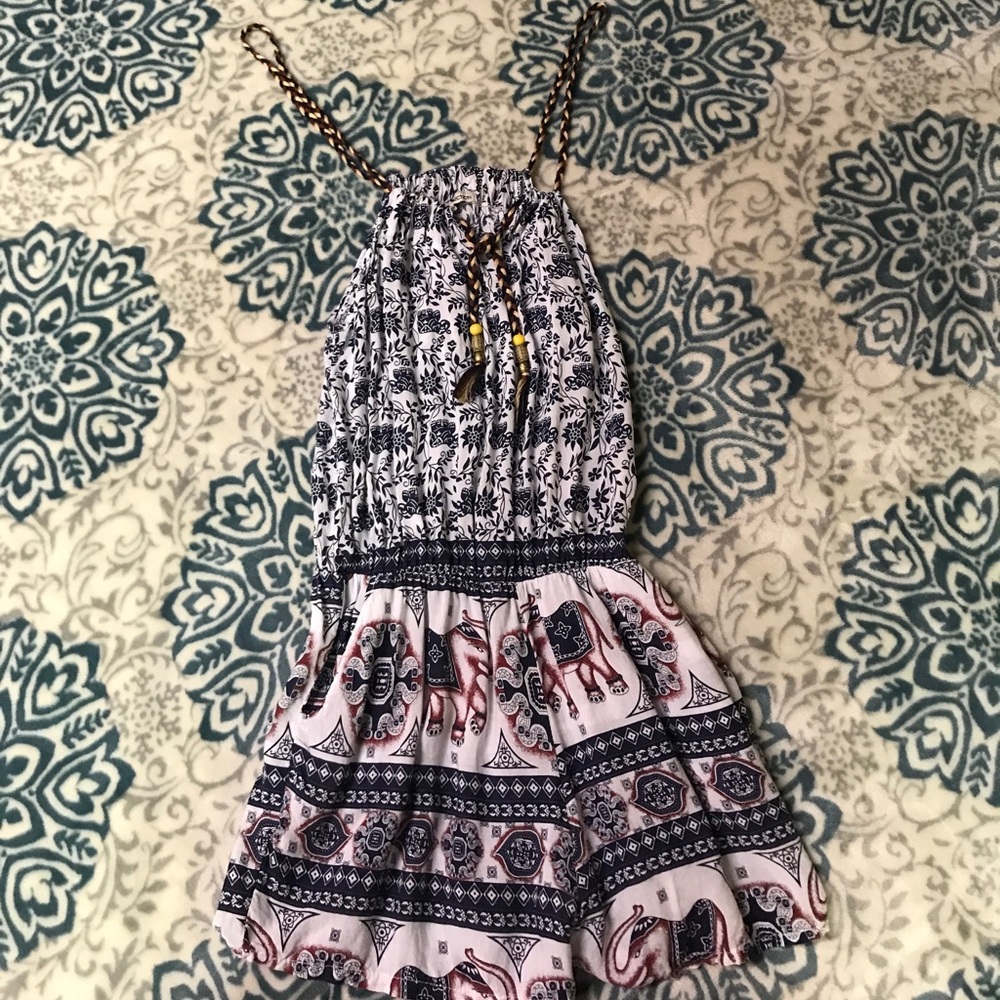 Elephant Romper (Made in Italy)