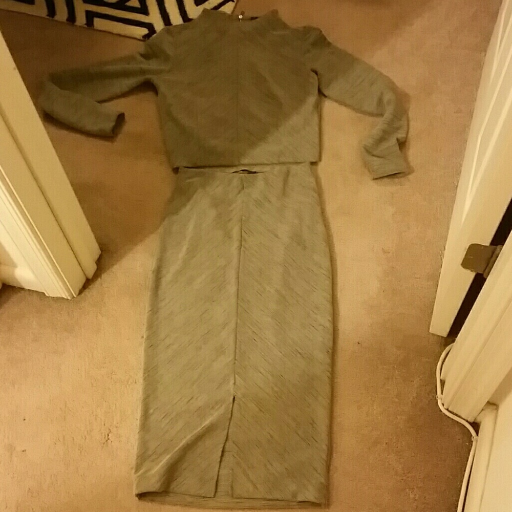 Zara midi skirt and matching top